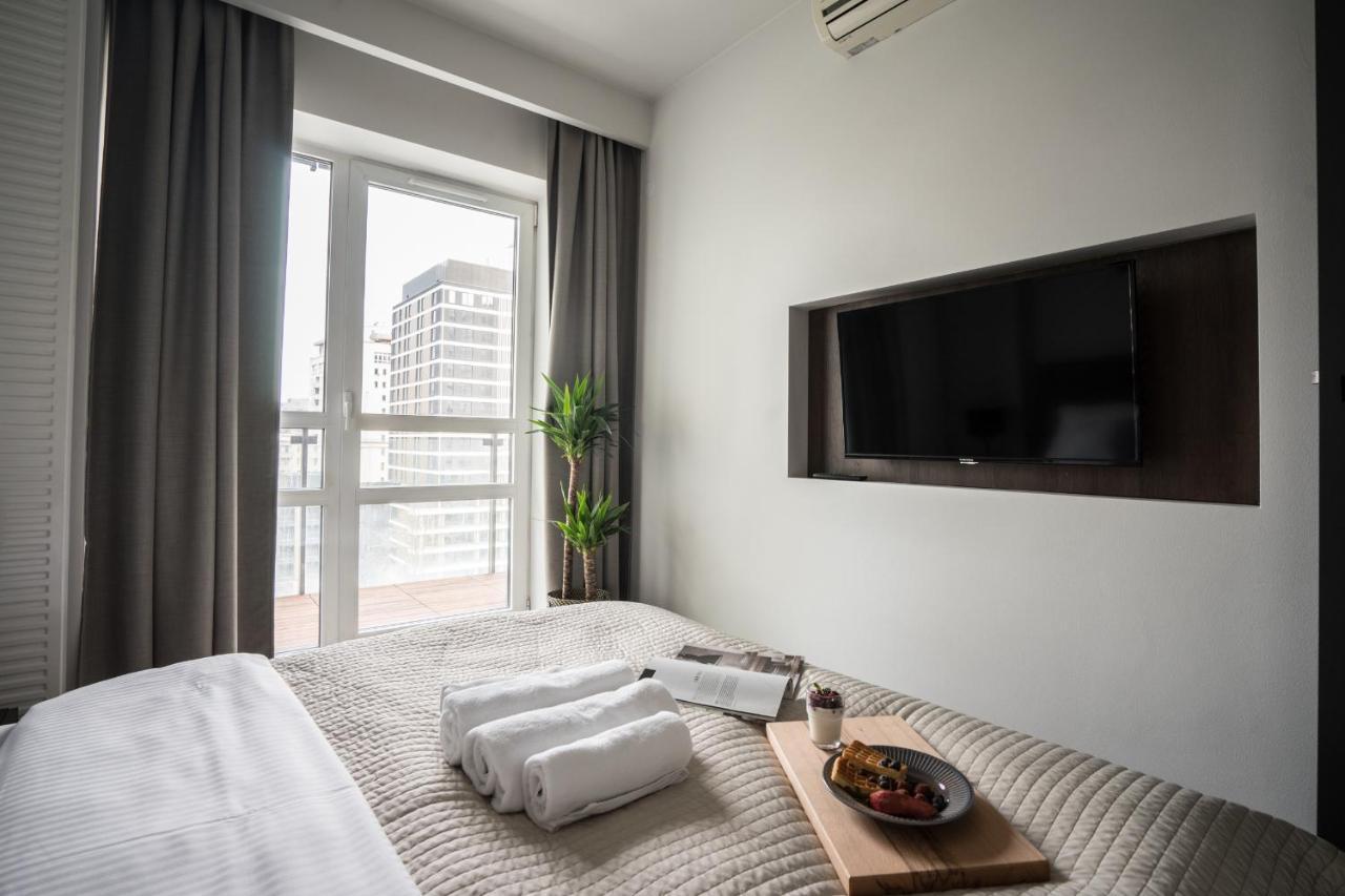Oomph Warsaw Central Luxurious Air-Conditioned Apartment With Balcony Buitenkant foto