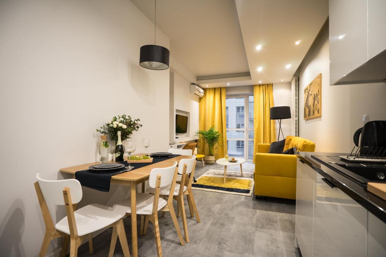 Oomph Warsaw Central Luxurious Air-Conditioned Apartment With Balcony Buitenkant foto